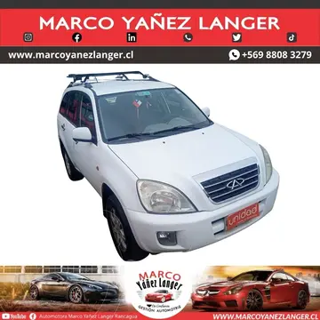 Chery Tiggo 1.6 usado (2014) color Blanco precio $5.490.000