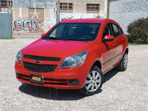 Chevrolet Agile LT Spirit usado (2013) color Rojo financiado en cuotas(anticipo $4.000.000)