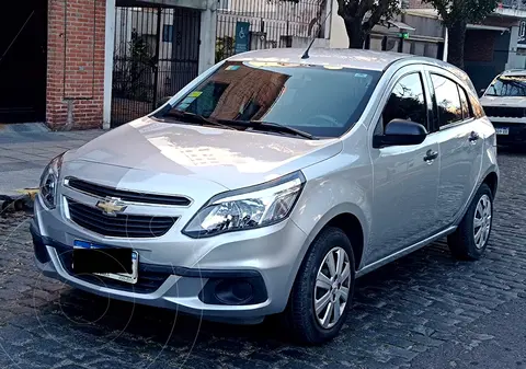 Chevrolet Agile LT usado (2017) color Gris precio $12.900.000