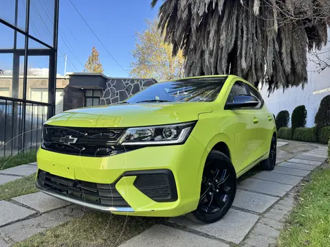 Chevrolet Aveo HB LT Black Edition usado (2025) color Verde precio $268,000