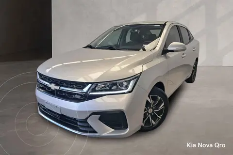 Chevrolet Aveo HB LT Plus usado (2025) color Plata financiado en mensualidades(enganche $78,480 mensualidades desde $6,737)