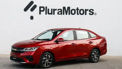 Chevrolet Aveo HB LT Plus usado (2024) color Rojo financiado en mensualidades(enganche $63,580 mensualidades desde $5,417)