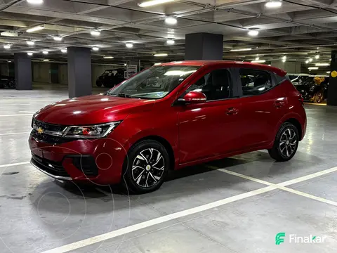 Chevrolet Aveo HB LT Plus usado (2024) color Rojo precio $300,000