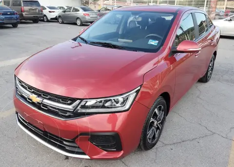 Chevrolet Aveo HB LT Plus usado (2024) color Rojo precio $289,000