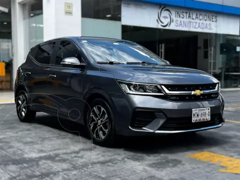 Chevrolet Aveo HB LT Plus usado (2024) color Gris financiado en mensualidades(enganche $91,485 mensualidades desde $6,095)