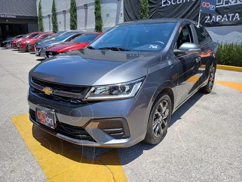Chevrolet Aveo HB LT Plus usado (2025) color Gris financiado en mensualidades(enganche $89,652 mensualidades desde $6,856)