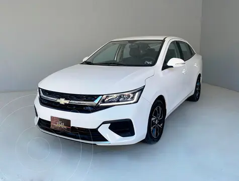 Chevrolet Aveo HB LT Plus usado (2024) color Blanco precio $249,000