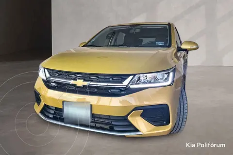 Chevrolet Aveo HB LT Plus usado (2024) color Amarillo precio $261,000