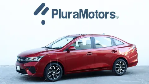 Chevrolet Aveo HB LT Plus usado (2024) color Rojo precio $259,000