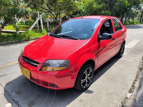 Chevrolet Aveo 1.4L Ac usado (2007) color Rojo precio $22.500.000