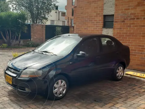 Chevrolet Aveo sedan 1.600 Aire usado (2008) color Negro precio $21.300.000