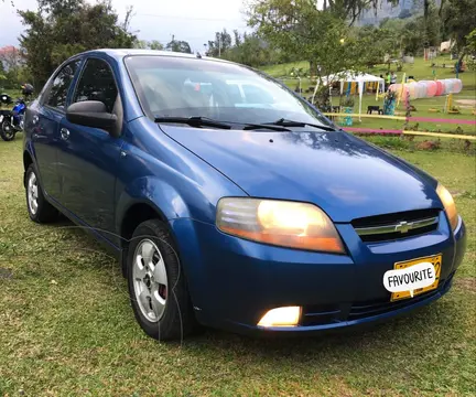 Chevrolet Aveo sedan 1.600 Aire usado (2012) color Azul precio $26.000.000