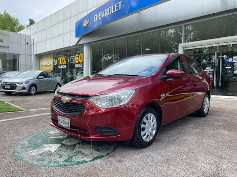 Chevrolet Aveo LS usado (2019) color Rojo precio $210,000