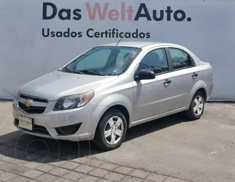 Chevrolet Aveo LS usado (2018) color Plata precio $150,000