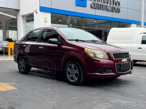 Chevrolet Aveo LT usado (2017) color Rojo precio $160,000