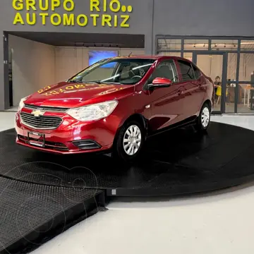 Chevrolet Aveo LS Aut usado (2022) color Rojo financiado en mensualidades(enganche $26,828 mensualidades desde $5,656)