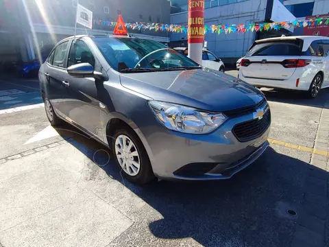 Chevrolet Aveo LS usado (2022) color Gris precio $220,000