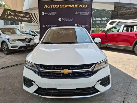 Chevrolet Aveo LT Plus usado (2024) color Blanco financiado en mensualidades(enganche $49,000 mensualidades desde $6,788)