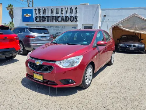 Chevrolet Aveo LT Aut usado (2019) color Rojo precio $185,000