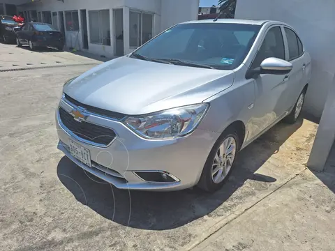 Chevrolet Aveo LTZ usado (2019) color Plata Brillante financiado en mensualidades(enganche $47,000 mensualidades desde $7,333)