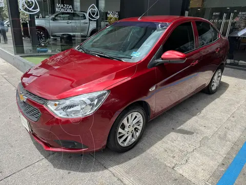 Chevrolet Aveo LT usado (2021) color Rojo Cerezo precio $204,000
