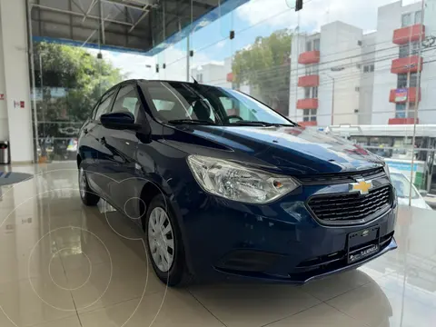 Chevrolet Aveo LS Aut usado (2023) color Azul financiado en mensualidades(enganche $72,546 mensualidades desde $4,833)