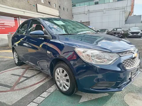 Chevrolet Aveo LS Aut usado (2023) color Azul Marino financiado en mensualidades(enganche $86,944 mensualidades desde $3,658)
