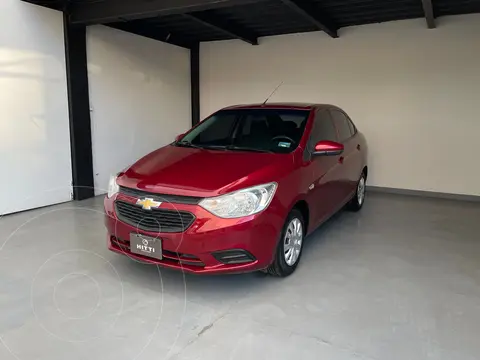 Chevrolet Aveo LS Aut usado (2018) color Rojo financiado en mensualidades(enganche $37,000)