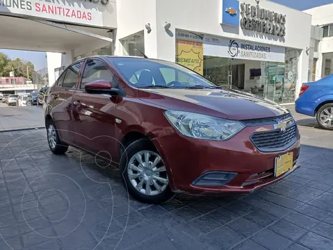 Chevrolet Aveo LS usado (2018) color Rojo precio $190,000