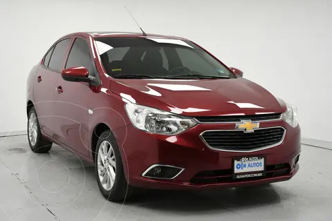 Chevrolet Aveo LTZ Aut usado (2020) color Rojo financiado en mensualidades(enganche $48,600 mensualidades desde $3,823)