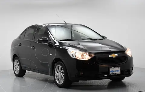 Chevrolet Aveo LT usado (2019) color Negro financiado en mensualidades(enganche $54,000 mensualidades desde $3,213)