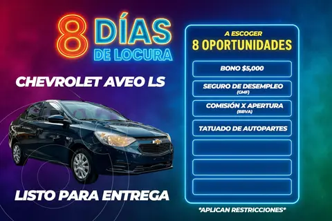 Chevrolet Aveo LS Aut usado (2023) color Azul precio $223,000