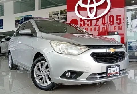 Chevrolet Aveo LT usado (2020) color plateado precio $190,000