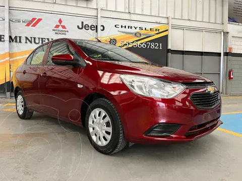 Chevrolet Aveo LS Aut usado (2021) color Rojo precio $200,000
