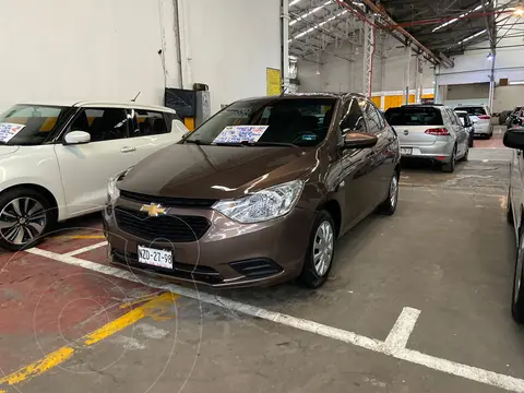 Chevrolet Aveo LS Aut usado (2020) color Marron financiado en mensualidades(enganche $59,000 mensualidades desde $5,000)