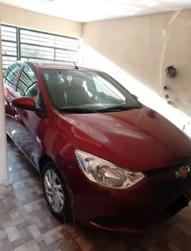 Chevrolet Aveo Paq C usado (2022) color Rojo Merlot precio $212,000