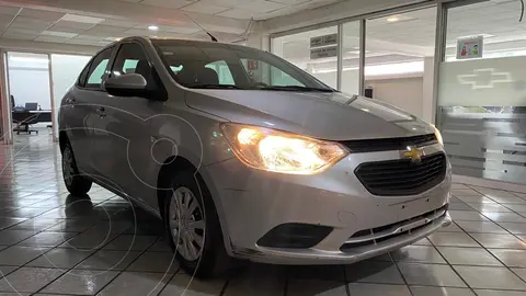 Chevrolet Aveo LS Aut usado (2019) color plateado precio $210,000