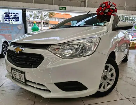 Chevrolet Aveo Paq A usado (2020) color Blanco financiado en mensualidades(enganche $54,091 mensualidades desde $4,455)