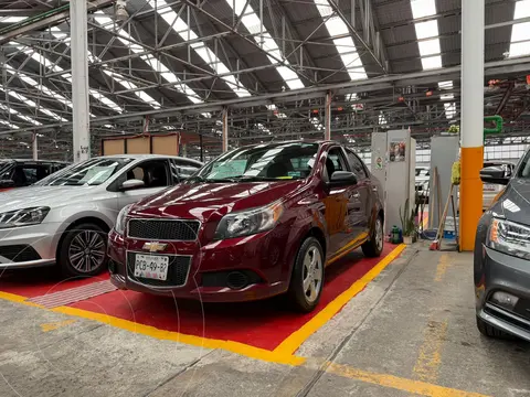 Chevrolet Aveo LT usado (2016) color Rojo Victoria financiado en mensualidades(enganche $34,800 mensualidades desde $3,000)