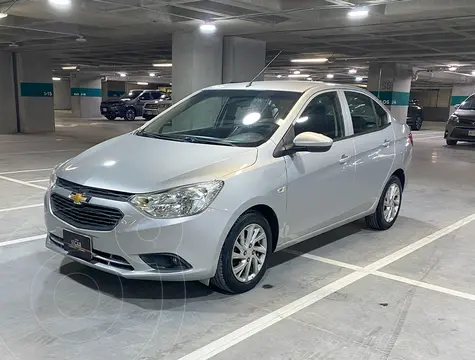 Chevrolet Aveo LT Aut usado (2019) color plateado financiado en mensualidades(enganche $50,794 mensualidades desde $3,916)