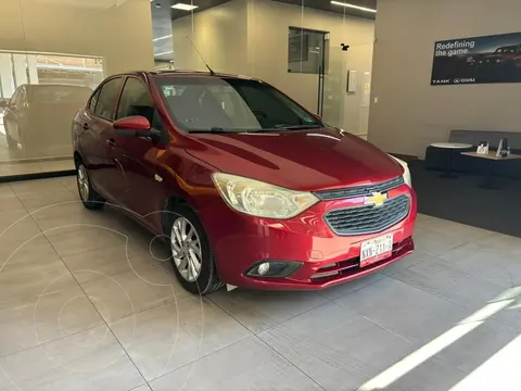 Chevrolet Aveo LT usado (2020) color Rojo financiado en mensualidades(enganche $81,510 mensualidades desde $3,429)