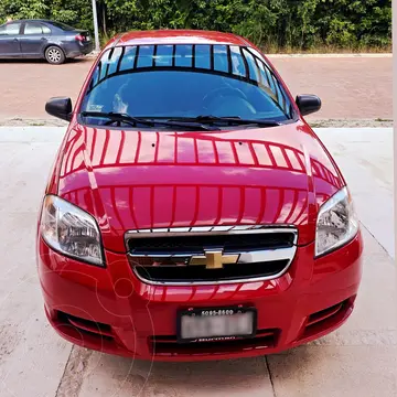 Chevrolet Aveo Paq B usado (2010) color Rojo Fuego precio $112,000