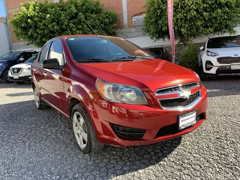 Chevrolet Aveo LT usado (2018) color Rojo financiado en mensualidades(enganche $50,985 mensualidades desde $4,511)