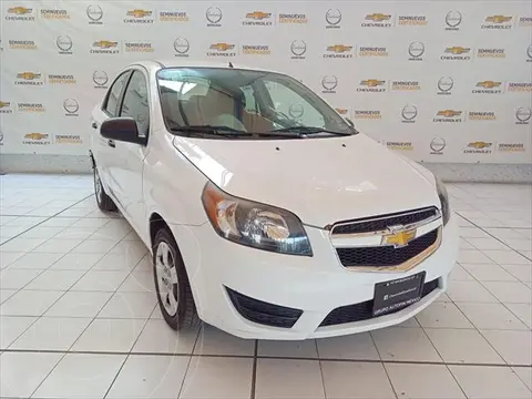 Chevrolet Aveo LS Aa usado (2017) color Blanco precio $145,000