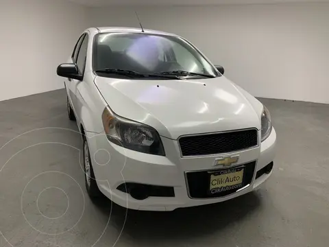Chevrolet Aveo LS usado (2016) color Blanco financiado en mensualidades(enganche $33,000 mensualidades desde $4,300)