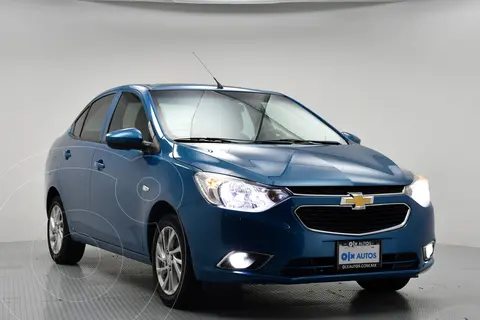 Chevrolet Aveo LTZ Aut usado (2018) color Azul financiado en mensualidades(enganche $51,750 mensualidades desde $3,079)