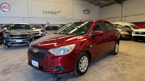 Chevrolet Aveo LS Aut usado (2021) color Rojo financiado en mensualidades(enganche $46,200 mensualidades desde $4,948)