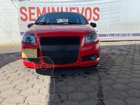 Chevrolet Aveo LS usado (2017) color Rojo precio $140,000