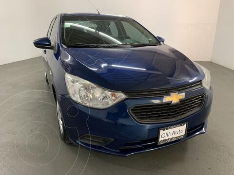 Chevrolet Aveo LS usado (2020) color Azul Acero precio $225,000