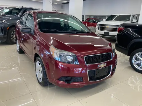 Chevrolet Aveo LT usado (2014) color Rojo Tinto precio $124,900